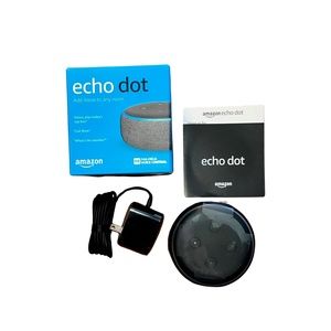 New Amazon Echo Dot 3rd Gen, Charcoal